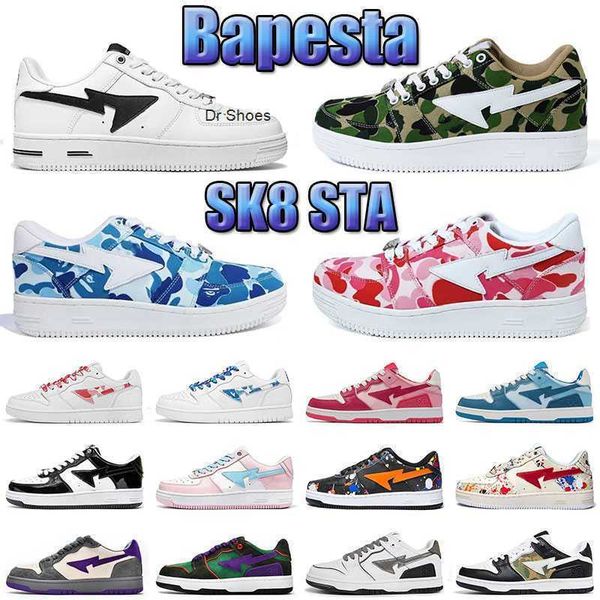 bapestas baped mens casual shoes bapesta sk8 sta designer camo black white green red orange camouflage men women trainers off sports
bapestas baped mens casual shoes bapesta sk8 sta designer camo black white green red orange camouflage men women trainers off sports