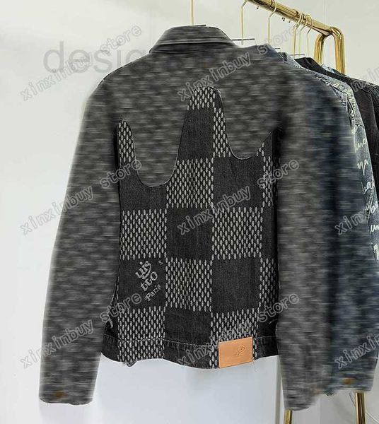 men's plus size outerwear & coats designer xinxinbuy men designer jacket panelled denim jacquard letter paris long sleeve women black k, Black;brown
men's plus size outerwear & coats designer xinxinbuy men designer jacket panelled denim jacquard letter paris long sleeve women black k, Black;brown