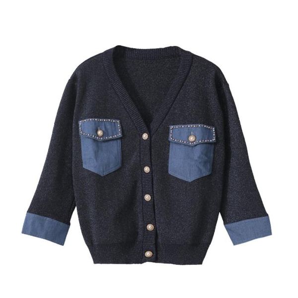 306 xl 2023 spring summer women sweater long sleeve embroidery v neck pullover brand same style striped green womens yuecheng, White;black
306 xl 2023 spring summer women sweater long sleeve embroidery v neck pullover brand same style striped green womens yuecheng, White;black