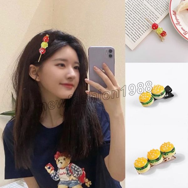 hair clips & barrettes summer fashion simulated food hairpin cute girl funny duckbill clip sweet cute soft girl side hair accessories kids h, Golden;silver
hair clips & barrettes summer fashion simulated food hairpin cute girl funny duckbill clip sweet cute soft girl side hair accessories kids h, Golden;silver