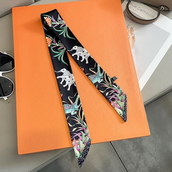 new design women scarf luxury brand silk scarf fashion hair headband foulard skinny bag scarves neckerchief 5x85cm, Blue;gray
new design women scarf luxury brand silk scarf fashion hair headband foulard skinny bag scarves neckerchief 5x85cm, Blue;gray