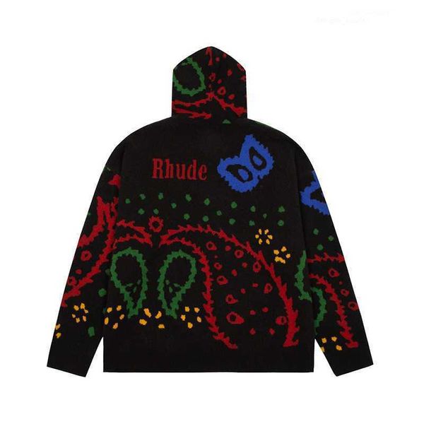 harajuku winter rhude high street couple retro jacquard all over printing cashew flower hooded sweater knitwear men pullover erq9, White;black
harajuku winter rhude high street couple retro jacquard all over printing cashew flower hooded sweater knitwear men pullover erq9, White;black