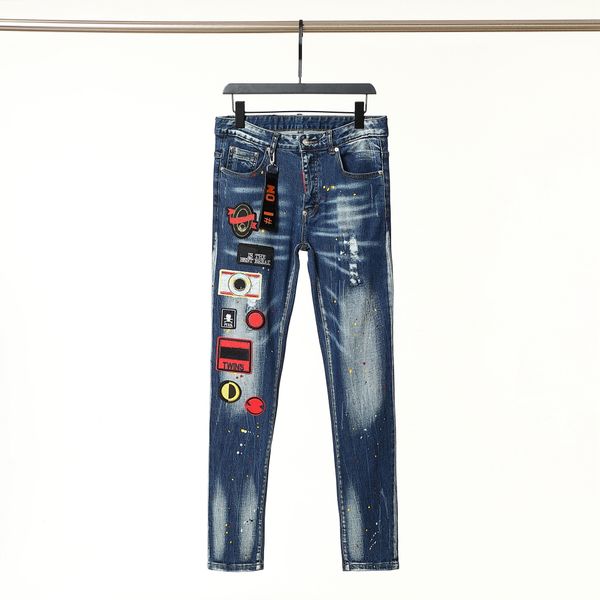 mens jeans designer distressed ripped skinny cowboy pant jeans rock revival trousers straight slim elastic denim fit moto pants trendy stree, Blue
mens jeans designer distressed ripped skinny cowboy pant jeans rock revival trousers straight slim elastic denim fit moto pants trendy stree, Blue