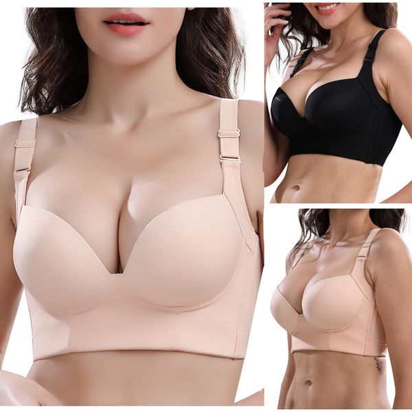 bras fashion chest orthoses breast care gather deep cup hides back fat look with shapewear incorporated 230317, Red;black
bras fashion chest orthoses breast care gather deep cup hides back fat look with shapewear incorporated 230317, Red;black