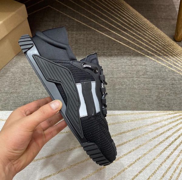 mixed-materials ns1 men sneakers shoes suede mesh nappa leather flex rubber sole famous brand trainers party wedding slip-on skateborad walk, Black
mixed-materials ns1 men sneakers shoes suede mesh nappa leather flex rubber sole famous brand trainers party wedding slip-on skateborad walk, Black