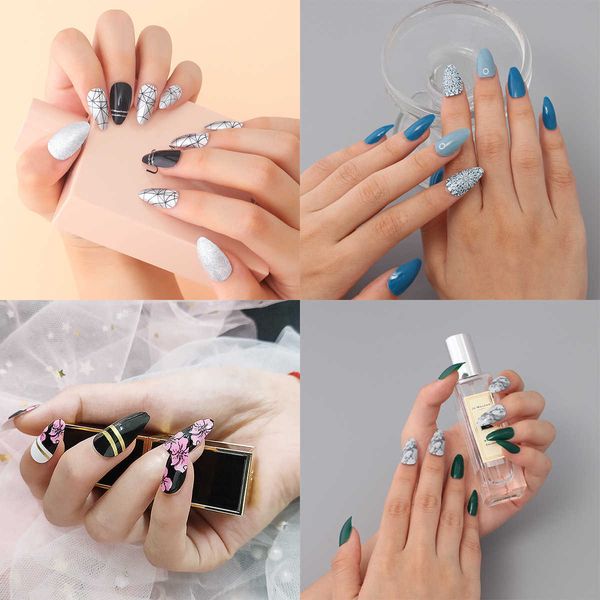 false nails 24 pieces of jelly gel wearing nail elements in a box large collection pointed detachable enhancement 230318, Red;gold
false nails 24 pieces of jelly gel wearing nail elements in a box large collection pointed detachable enhancement 230318, Red;gold