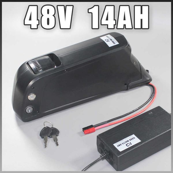Image of 48V 500W 750W 1000W Sanyo Ga 18650 Electric Bike Battery 48v 14ah Dolphin Type 48v 8fun battery 48v ebike battery
