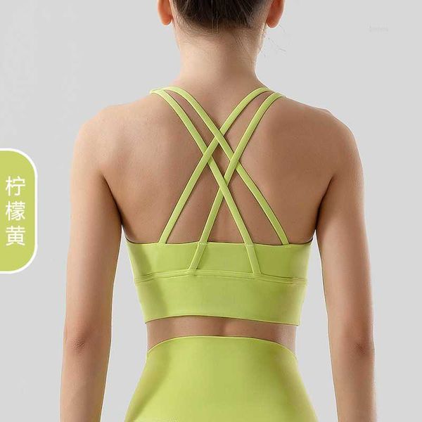 fitness running street designerlu women sports bra double sided grinding cross back shockproof gathered yoga sports bra vest multiple colors, Red;black
fitness running street designerlu women sports bra double sided grinding cross back shockproof gathered yoga sports bra vest multiple colors, Red;black
