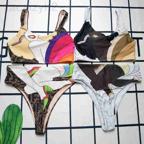 women's swimwear designer new swimsuit split letter women sports vest swimming spring wsuf, White;black
women's swimwear designer new swimsuit split letter women sports vest swimming spring wsuf, White;black