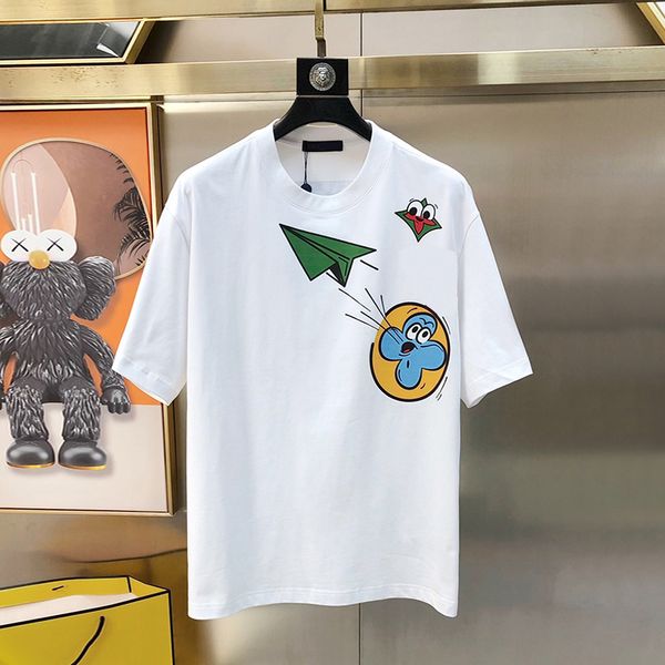 23ss men's t-shirt designer tees short sleeve summer fashion casual luxury clothes pure cotton sweat-absorbing breathable letter printi, White;black
23ss men's t-shirt designer tees short sleeve summer fashion casual luxury clothes pure cotton sweat-absorbing breathable letter printi, White;black
