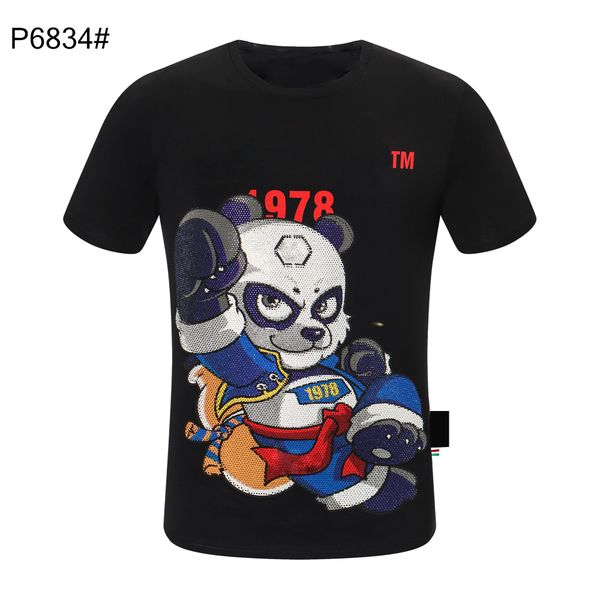 2023ss mens tshirts men designer plein bear skull diamond t shirt short sleeve dollar brown bear brand tee oneck skulls tshirt tees pb #125, White;black
2023ss mens tshirts men designer plein bear skull diamond t shirt short sleeve dollar brown bear brand tee oneck skulls tshirt tees pb #125, White;black