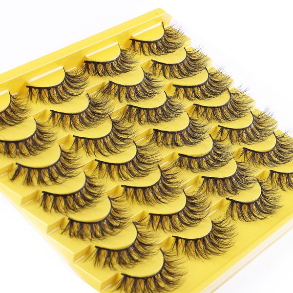 multilayer thick mink false eyelashes naturally soft & delicate handmade reusable curled fake lashes messy crisscross full strip lash extens
multilayer thick mink false eyelashes naturally soft & delicate handmade reusable curled fake lashes messy crisscross full strip lash extens