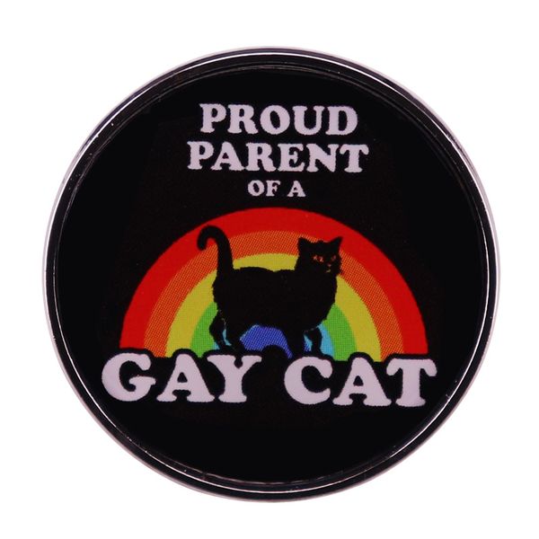 lgbt black cat rainbow brooch cute anime movies games hard enamel pins collect metal cartoon brooch proud parent of a gay cat, Blue
lgbt black cat rainbow brooch cute anime movies games hard enamel pins collect metal cartoon brooch proud parent of a gay cat, Blue