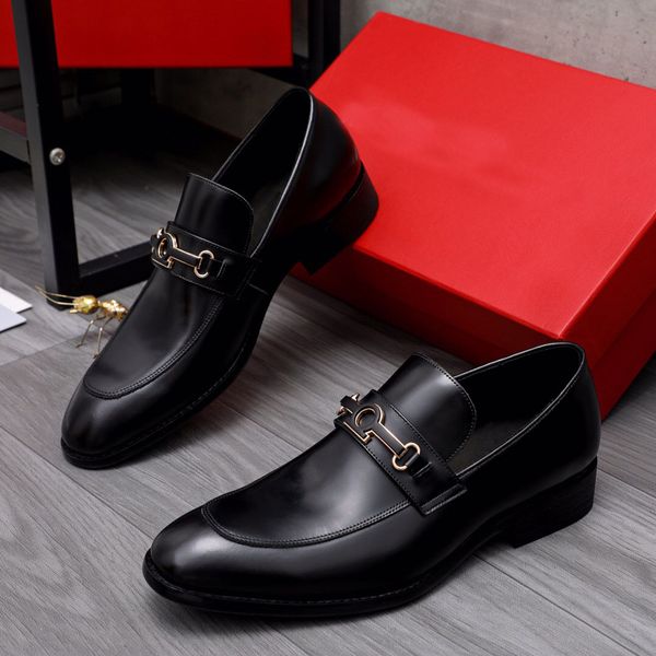 2023 mens formal dress shoes genuine leather business suit oxfords male brand designer casual walking loafers size 38-44, Black
2023 mens formal dress shoes genuine leather business suit oxfords male brand designer casual walking loafers size 38-44, Black