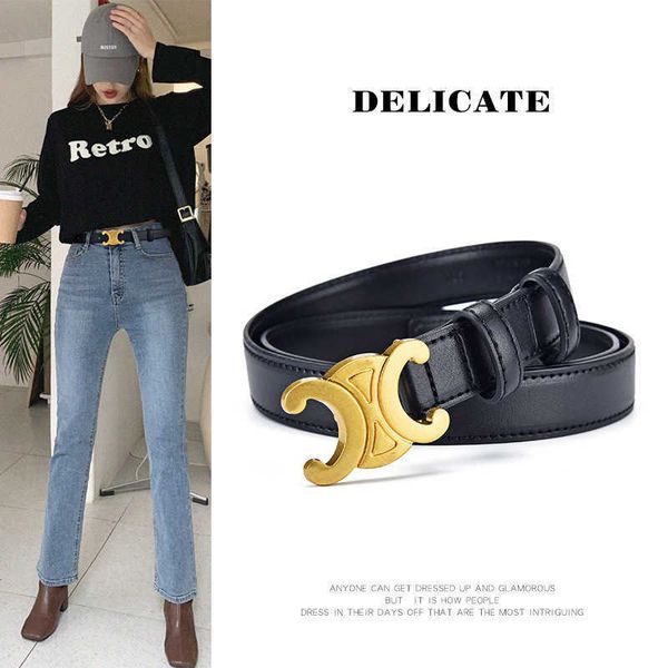 belts ladies leather double skin c tiktok voice reticule red simple fashion women's trousers belt., Black;brown
belts ladies leather double skin c tiktok voice reticule red simple fashion women's trousers belt., Black;brown