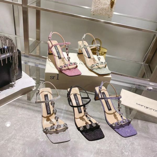 stiletto heel designer sandals sr shoes women shoes sandal genuine leather diamond chain satin padlock 5 cm high heeled band box size 34-42, Black
stiletto heel designer sandals sr shoes women shoes sandal genuine leather diamond chain satin padlock 5 cm high heeled band box size 34-42, Black