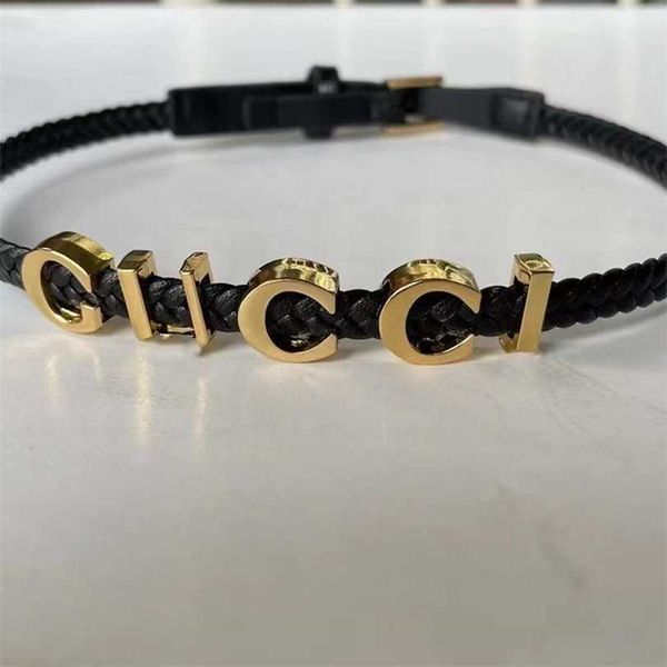 2023 designer new collarbone 2022 new chain collar letter band simple choker black high-grade neck necklace
2023 designer new collarbone 2022 new chain collar letter band simple choker black high-grade neck necklace