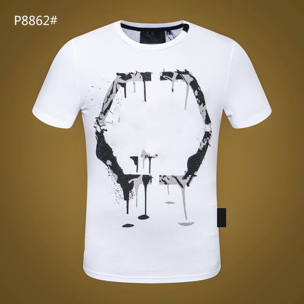 2023ss mens tshirts men designer plein bear skull diamond t shirt short sleeve dollar brown bear brand tee oneck skulls tshirt tees pb #125, White;black
2023ss mens tshirts men designer plein bear skull diamond t shirt short sleeve dollar brown bear brand tee oneck skulls tshirt tees pb #125, White;black