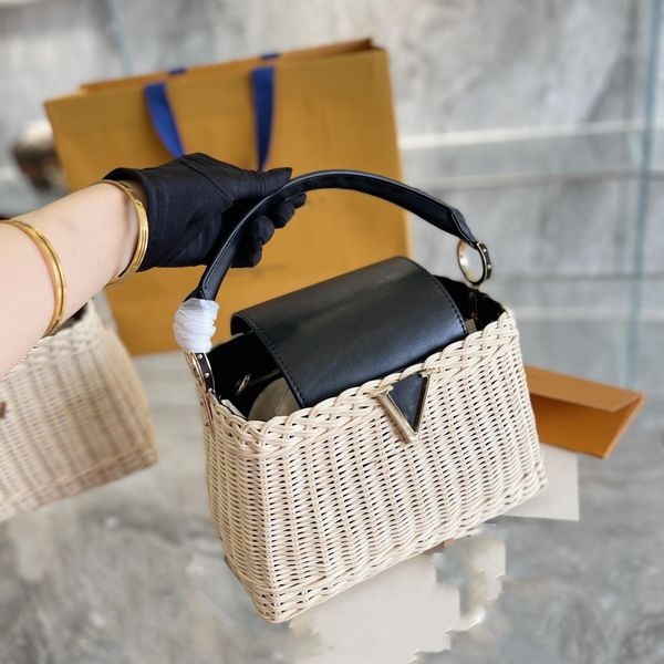 designer straw bag women shopping bags summer beach straws weave tote hollow out letter leather shoulders strap
designer straw bag women shopping bags summer beach straws weave tote hollow out letter leather shoulders strap