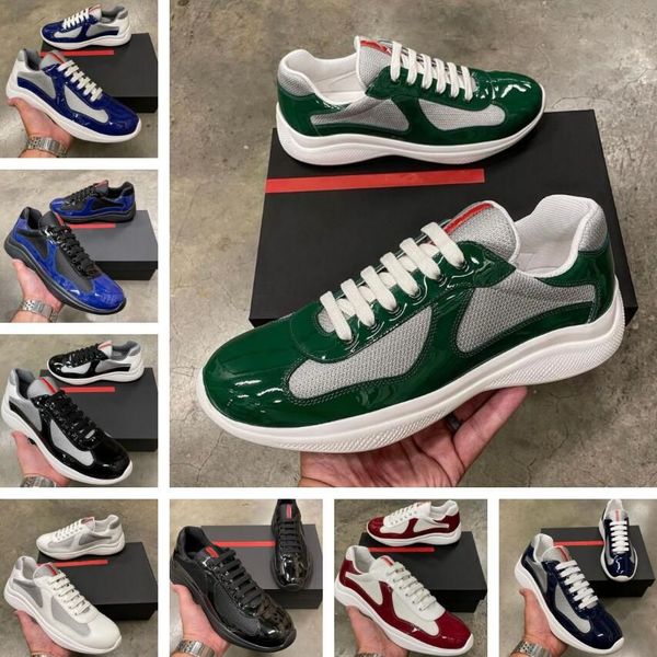 ruuner americas cup brand men sports shoes fabric & patent leather sneakers technical comfort outdoor easy-wear footwear eu38-46 original bo, Black
ruuner americas cup brand men sports shoes fabric & patent leather sneakers technical comfort outdoor easy-wear footwear eu38-46 original bo, Black