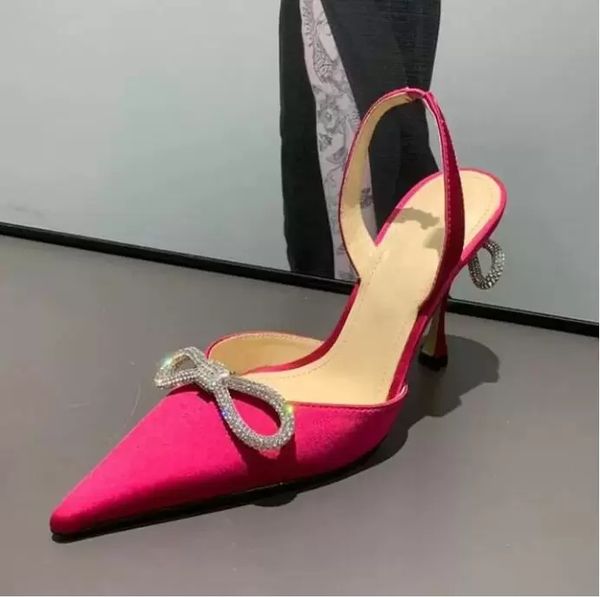 sandals satin bow pumps 90mm crystal-embellished rhinestone shoes spool heels sandals for women heeled designers dress shoe evening slingbac, Black
sandals satin bow pumps 90mm crystal-embellished rhinestone shoes spool heels sandals for women heeled designers dress shoe evening slingbac, Black