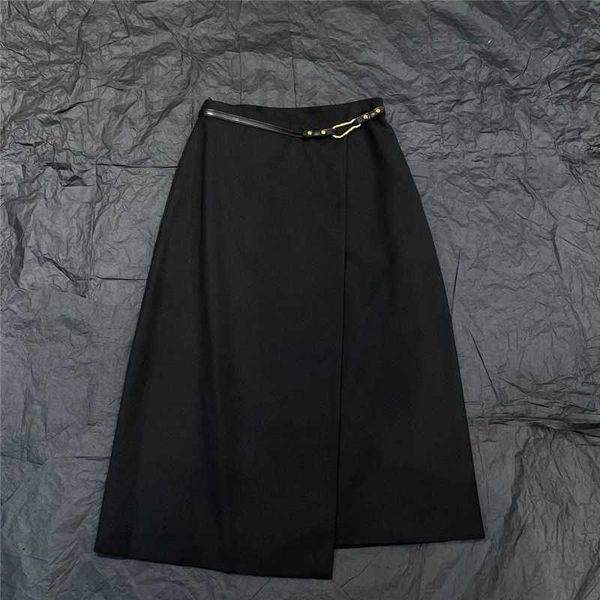 skirts designer spring and summer new versatile temperament irregular split hardware waist accessories lining letter jacquard long half skir, Black
skirts designer spring and summer new versatile temperament irregular split hardware waist accessories lining letter jacquard long half skir, Black