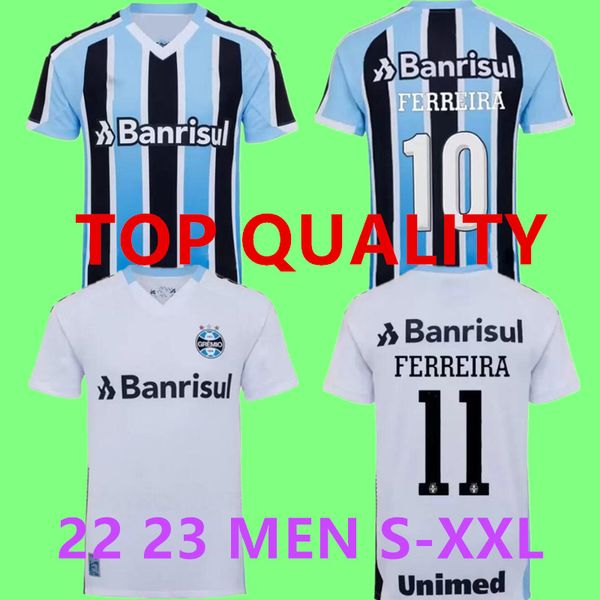 2022 2023 gremio soccer jerseys t shirt suarez ferreira reinaldo villasanti diego souza bruno alves kannemann leiva 22 23 football men women, White;black
2022 2023 gremio soccer jerseys t shirt suarez ferreira reinaldo villasanti diego souza bruno alves kannemann leiva 22 23 football men women, White;black