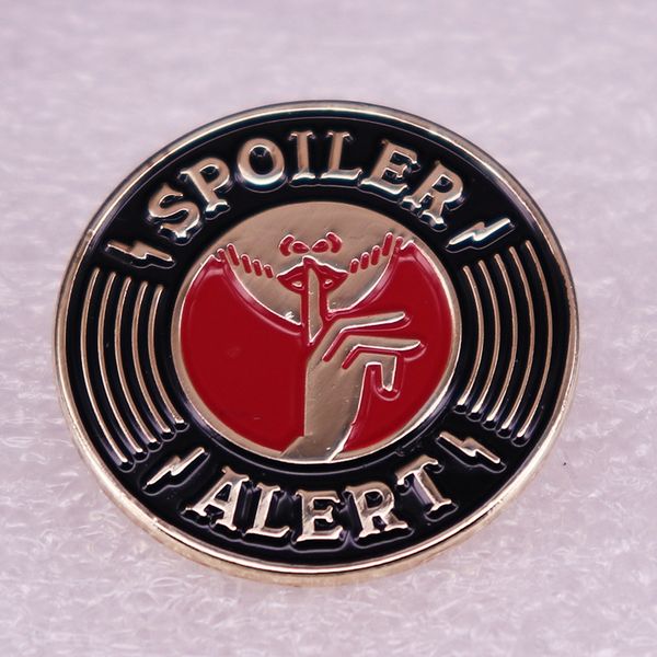 vintage promotional poster spoiler alert brooch cute anime movies games hard enamel pins collect metal cartoon brooch, Blue
vintage promotional poster spoiler alert brooch cute anime movies games hard enamel pins collect metal cartoon brooch, Blue