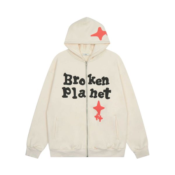 broken planet 11kn autumn and winter new foam star letter hoodie plush cardigan sweater couple street fashion zip coat, Black
broken planet 11kn autumn and winter new foam star letter hoodie plush cardigan sweater couple street fashion zip coat, Black