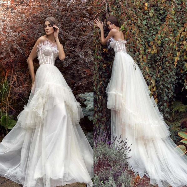 glamorous a-line wedding dresses sweetheart feather applicant tulle layered court gown backless zipper custom made plus size bridal dress ve, White
glamorous a-line wedding dresses sweetheart feather applicant tulle layered court gown backless zipper custom made plus size bridal dress ve, White
