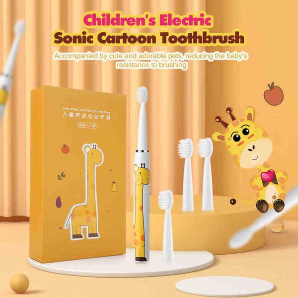 electric toothbrush for kid 3 modes sonic vibrate waterproof cartoon soft bristle tooth brush timer child teeth oral care 220713
electric toothbrush for kid 3 modes sonic vibrate waterproof cartoon soft bristle tooth brush timer child teeth oral care 220713