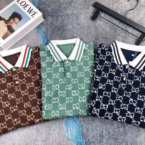 men's tees & polos men's designer polo shirt luxury italian brand men's printed g letter clothing short sleeve formal busines, White;black
men's tees & polos men's designer polo shirt luxury italian brand men's printed g letter clothing short sleeve formal busines, White;black