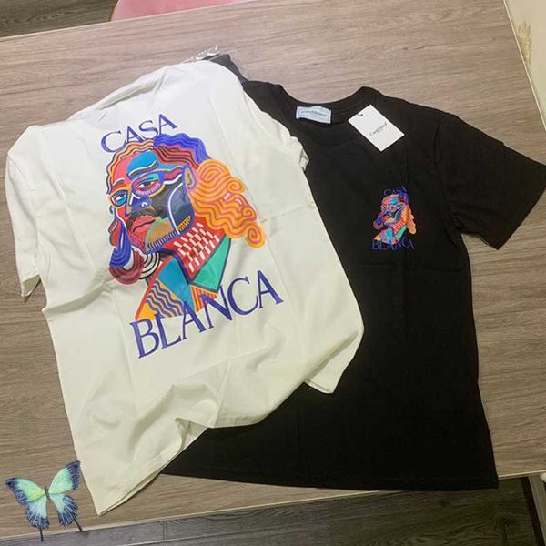 dropshipping casablanca t-shirts 100% cotton t shirt for men women outdoor holidays hawaiian short sleeve t shirt 0318, White;black
dropshipping casablanca t-shirts 100% cotton t shirt for men women outdoor holidays hawaiian short sleeve t shirt 0318, White;black
