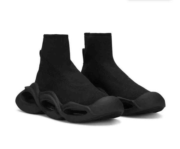 luxury women men boot wave mid-stretch sneakers series knitted socks shoes air cushion reflective casual sports trainers size 35-45, Black
luxury women men boot wave mid-stretch sneakers series knitted socks shoes air cushion reflective casual sports trainers size 35-45, Black