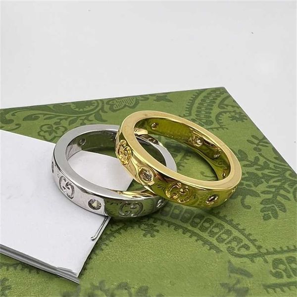 2023 designer new fashion jewelry double with interlocking goods valentine's day ring gifts available, Silver
2023 designer new fashion jewelry double with interlocking goods valentine's day ring gifts available, Silver