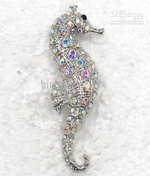 12pcslot whole crystal rhinestone seahorse brooch jewelry gift fashion costume pin brooch c1632062342, Gray
12pcslot whole crystal rhinestone seahorse brooch jewelry gift fashion costume pin brooch c1632062342, Gray