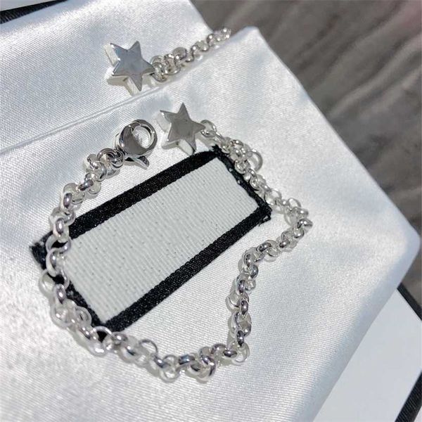 2023 designer new jewelry sterling silver star tassel double letter g-type bracelet headpiece, Black
2023 designer new jewelry sterling silver star tassel double letter g-type bracelet headpiece, Black
