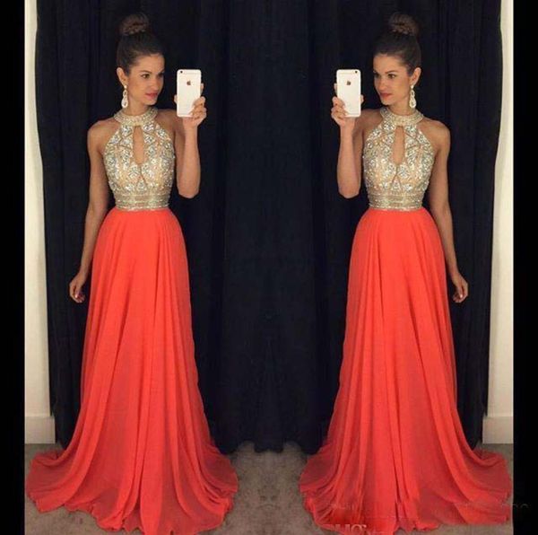 2019 high neck prom dresses with chiffon floor length long dresses evening wear custom made prom party gowns4237507, Black
2019 high neck prom dresses with chiffon floor length long dresses evening wear custom made prom party gowns4237507, Black
