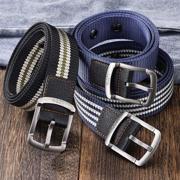 belts youth student canvas belt fashion striped men belt boys jeans waistband casual decorative stainless steel belt wholesale w0317, Black;brown
belts youth student canvas belt fashion striped men belt boys jeans waistband casual decorative stainless steel belt wholesale w0317, Black;brown