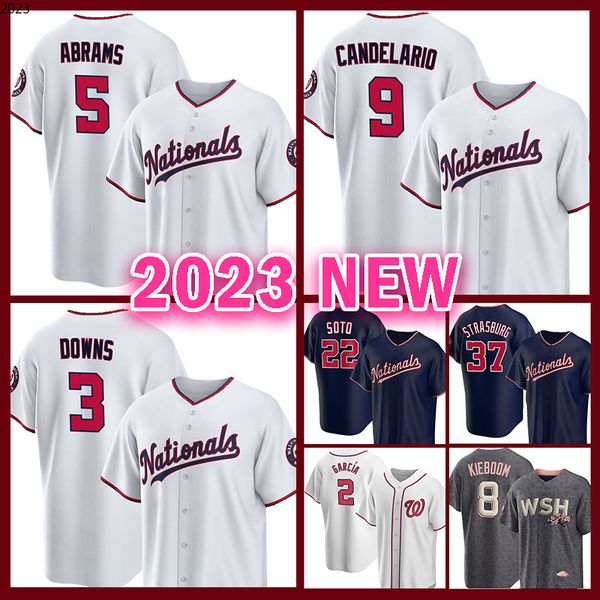 2023 baseball jerseys 5 cj abrams 9 jeimer candelario 39 jake alu stephen strasburg 2 luis jeter downs carter kieboom joey meneses dominic s, Blue;black
2023 baseball jerseys 5 cj abrams 9 jeimer candelario 39 jake alu stephen strasburg 2 luis jeter downs carter kieboom joey meneses dominic s, Blue;black