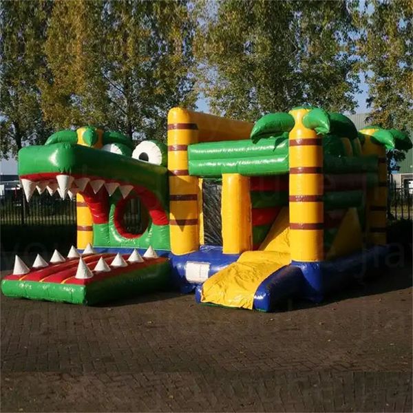 multi play crocodile trampolines inflatable bouncy jumper kids trampoline customized playground kids castle combo with slide
multi play crocodile trampolines inflatable bouncy jumper kids trampoline customized playground kids castle combo with slide