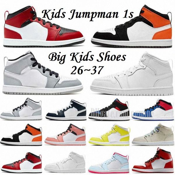 2023 jumpman 1s kids shoes mid 1 children ts sneakers big young boys girls dark mocha sneaker designer children basketball trainer athletic, Black;red
2023 jumpman 1s kids shoes mid 1 children ts sneakers big young boys girls dark mocha sneaker designer children basketball trainer athletic, Black;red