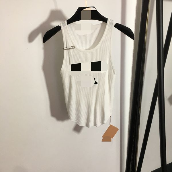 311 2023 spring summer women's sweaters brand same style sleeveless pullover black white clothes meiyi88199, White;black
311 2023 spring summer women's sweaters brand same style sleeveless pullover black white clothes meiyi88199, White;black