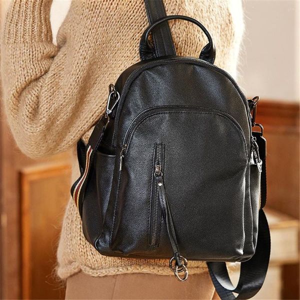backpack style female school bag quality genuine leather women computer shoulder multifunctional travel
backpack style female school bag quality genuine leather women computer shoulder multifunctional travel