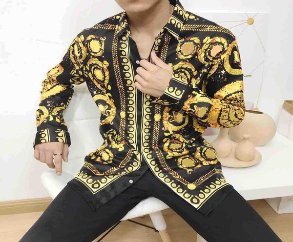 2021 mens shirt luxury designer fashion trend wear long sleeve business casual brand spring slimming m3xl012936820, White;black
2021 mens shirt luxury designer fashion trend wear long sleeve business casual brand spring slimming m3xl012936820, White;black