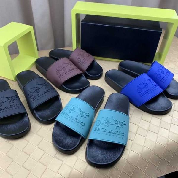 designer slides women mens slipper coac shoes summer new classic caoz men's beach slippers outdoor sandals, Black
designer slides women mens slipper coac shoes summer new classic caoz men's beach slippers outdoor sandals, Black