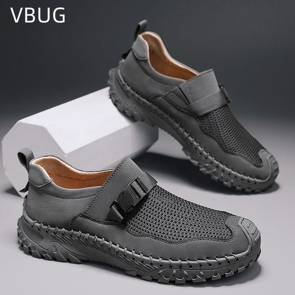 sandals mens mesh breathable hand-stitched outdoor casual fashion sports non-slip beach sandals spring and summer new, Black
sandals mens mesh breathable hand-stitched outdoor casual fashion sports non-slip beach sandals spring and summer new, Black