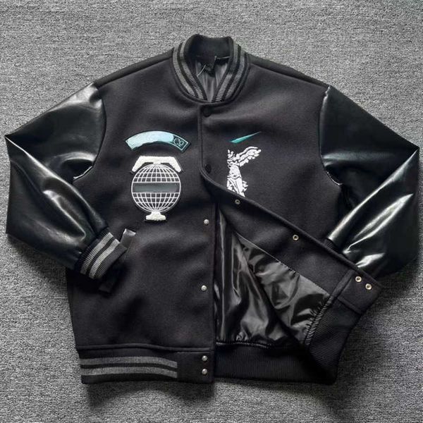 hip hop baseball jackets men women sweatshirt luxury designer jacket 3d embroidery wool coat fashion oversize tracksuit mens clothing, Black;brown
hip hop baseball jackets men women sweatshirt luxury designer jacket 3d embroidery wool coat fashion oversize tracksuit mens clothing, Black;brown