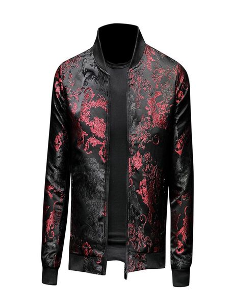 fashion men039s floral jackets embroidery flower stylish bomber jacket men zipper pocket outerwear coat male slim fit veste mal6619760, Black;brown
fashion men039s floral jackets embroidery flower stylish bomber jacket men zipper pocket outerwear coat male slim fit veste mal6619760, Black;brown