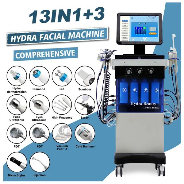 13 in 1 hydra dermabrasion deep cleansing machine water microdermabrasion oxygen spra gun rf lift skin scrubber blackheads removal device ce
13 in 1 hydra dermabrasion deep cleansing machine water microdermabrasion oxygen spra gun rf lift skin scrubber blackheads removal device ce